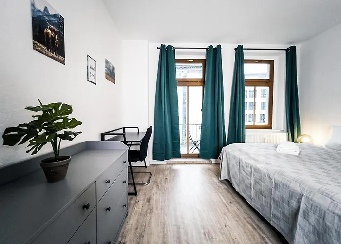 Lägenhet ⋙ Stilvolle Mit 2 Schlafzimmern & Balkon ⋘ Leipzig